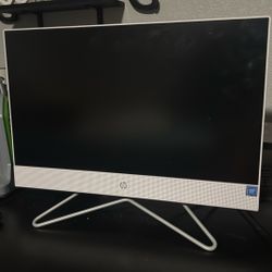 HP - 21.5" All-In-One - Intel Celeron - 4GB Memory - 128GB SSD - Snow White
