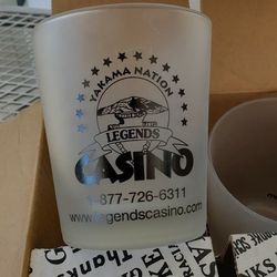 glasses set of 4 Yakima Nation NEW 11/29/25 best  offer