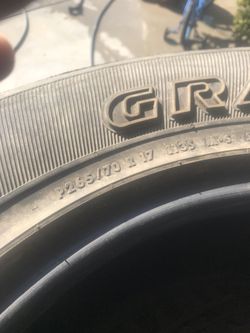 General Grabber tires