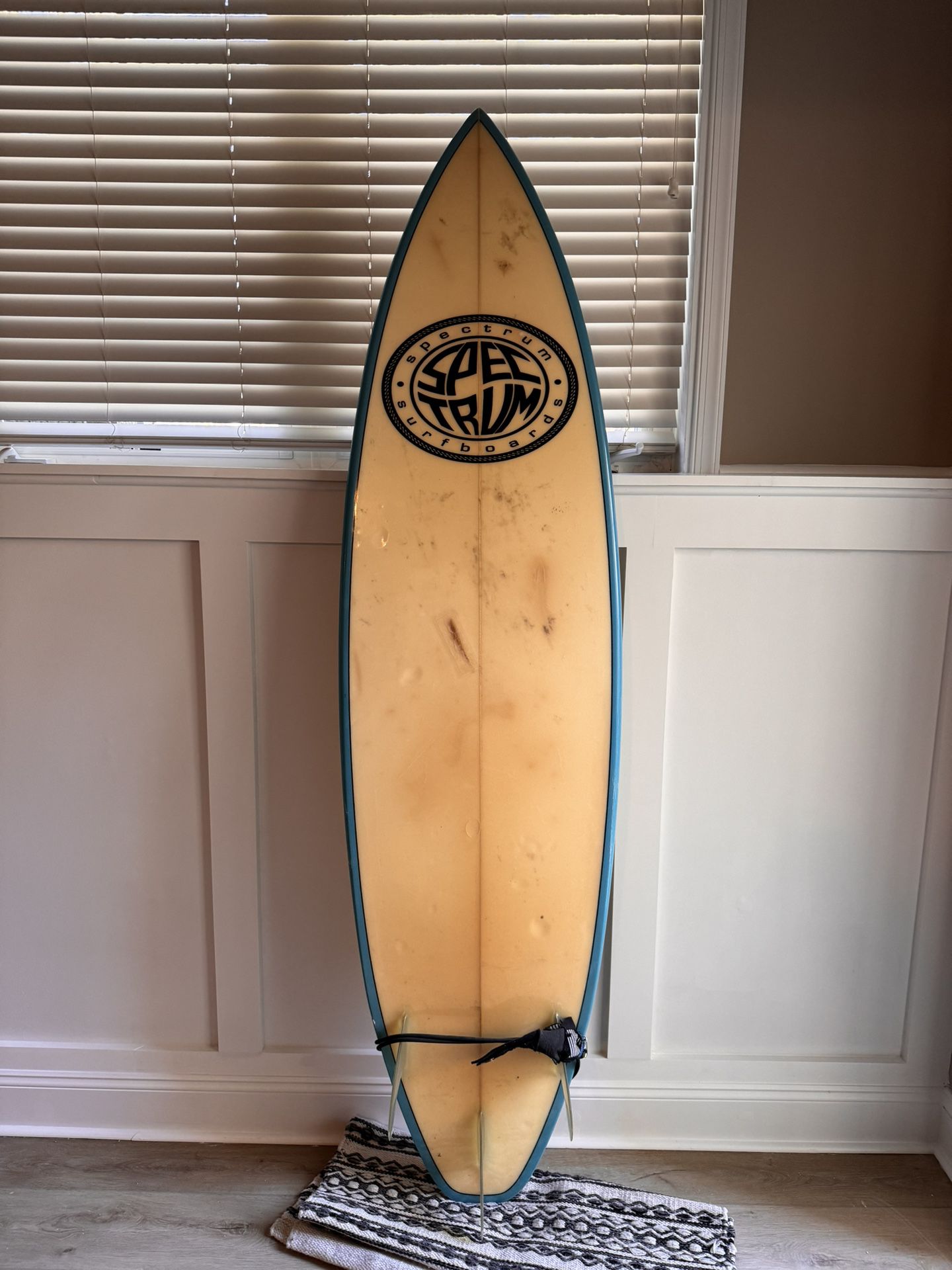 Vintage Joe Shriver Spectrum Surfboard 