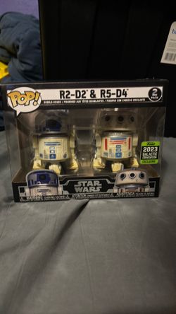 R2-D2 R5D4 Star Wars Funko pops