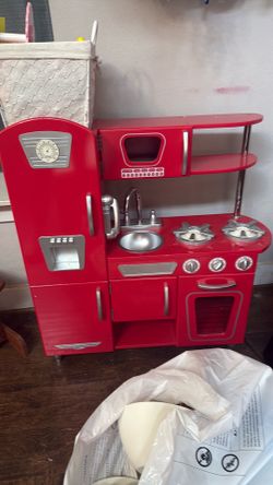 KidKraft  Vintage Wooden Play Kitchen + Accessories