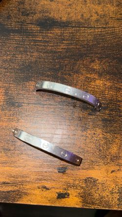 Cartier bracelet love 18k white gold