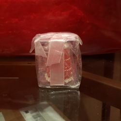 Pink Wedding Cake Candle