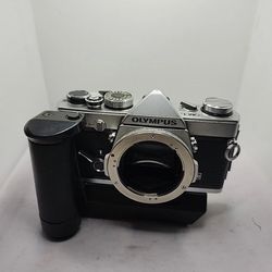 Olympus OM-1 35mm SLR Film Camera - Black
