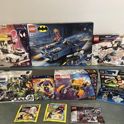 Lego Marvel And Dc Sets