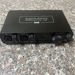 MOTU M2 2x2 USB-C Audio Interface