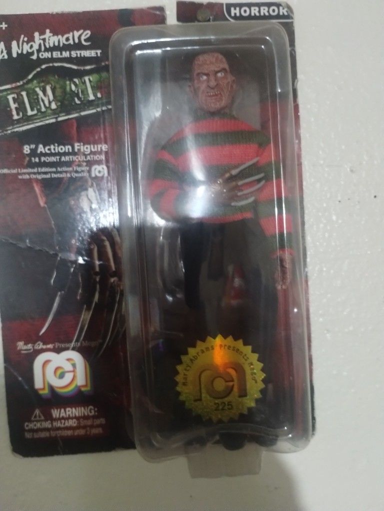 Freddy Kruger Action Figure Still In Box