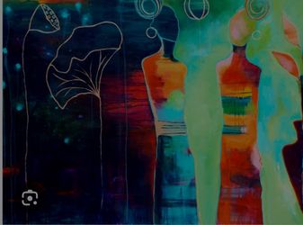 Acrylic On Canvas