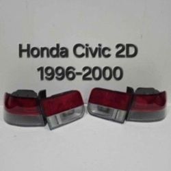 Honda Civic 2D 1996-2000 Tail Lights 