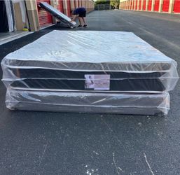 Queen Mattress Set PillowTop – Brand New –  Same Day Delivery Available 🚚