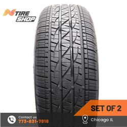 Set of 2 Used  10/32    235/55R20  102H  Firestone  Destination LE3