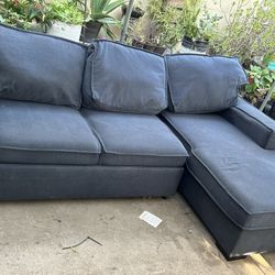 Blue Sectional
