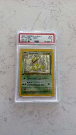 PSA 9 Victreebel Holo 1st Edition Jungle 1999
