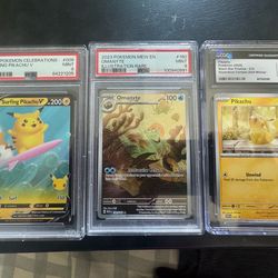 Pokemon slabs