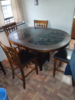 Marble Egg Table