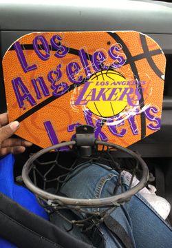 Lakers mini basketball hoop