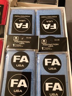 Foot action USA wristbands