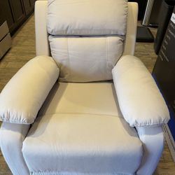 Beige Rocker  Recliner 
