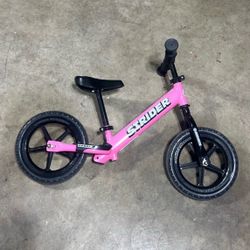 Strider Sport Balance Bike Pink