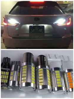 $12 2pcs Reverse, Brake, & Turning Signals. *White 6000k & Amber available*