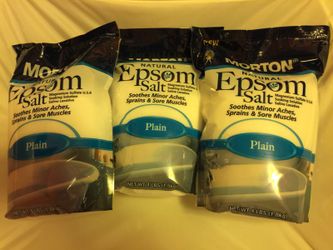 Epsom Salt x 3