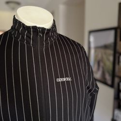 Ezekiel Stripe Black And White XL