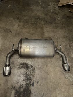 2017 Q50 OEM muffler