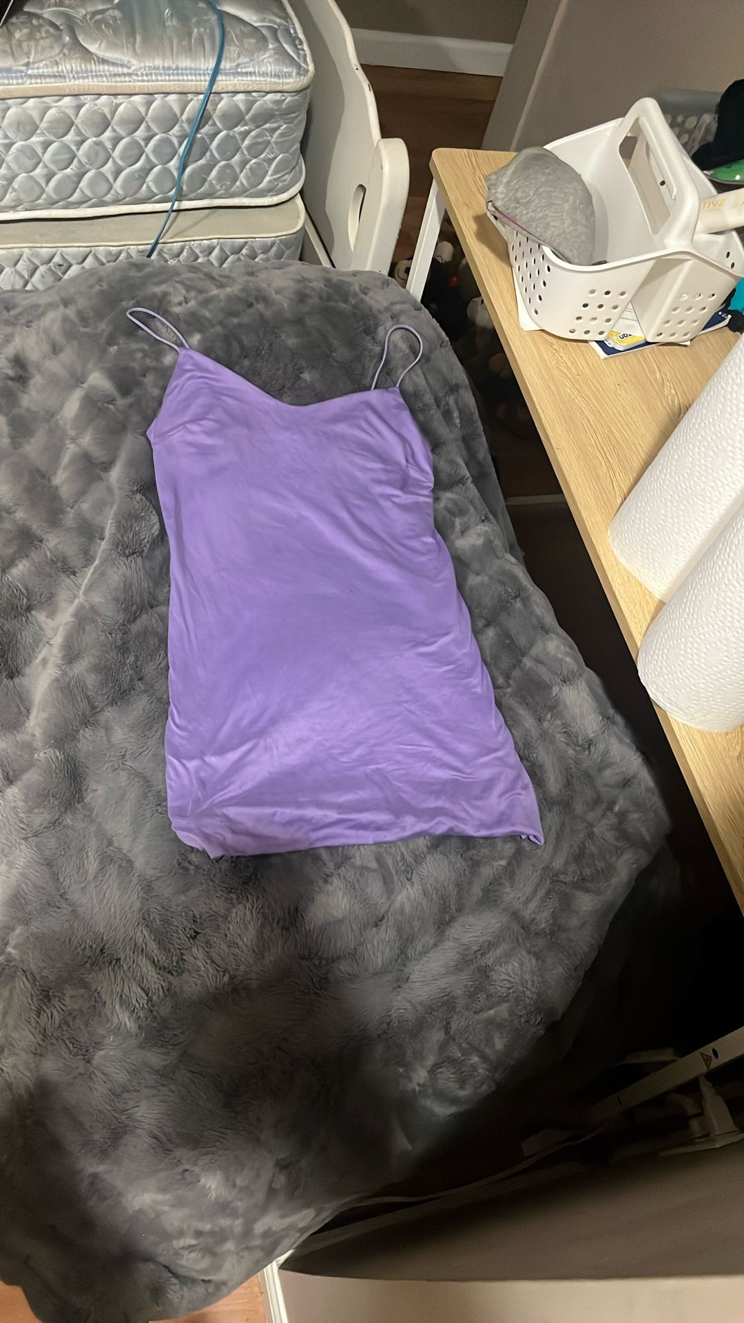 purple dress never worn