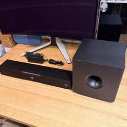 RAZER Sound Bar Computer Speaker LEVIATHAN V2 • Bluetooth• RGB Lights •Retail $249.99• 🟡$75 FIRM🟡