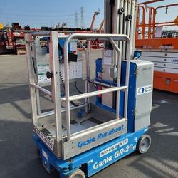 SINGLE MAN LIFT VERTICAL LIFT SCISSOR LIFT GR20 ELECTRIC | 2018 GENIE GR-20