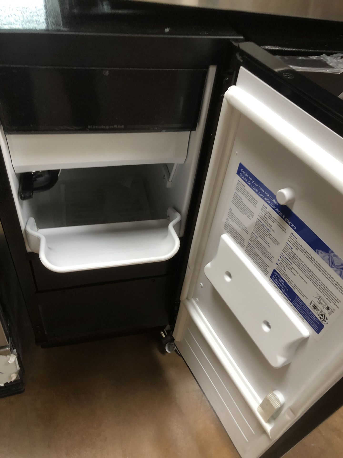 KitchenAid Ice Maker 18 Inch Wide Stainless Steel for Sale in Glendora, CA  - OfferUp