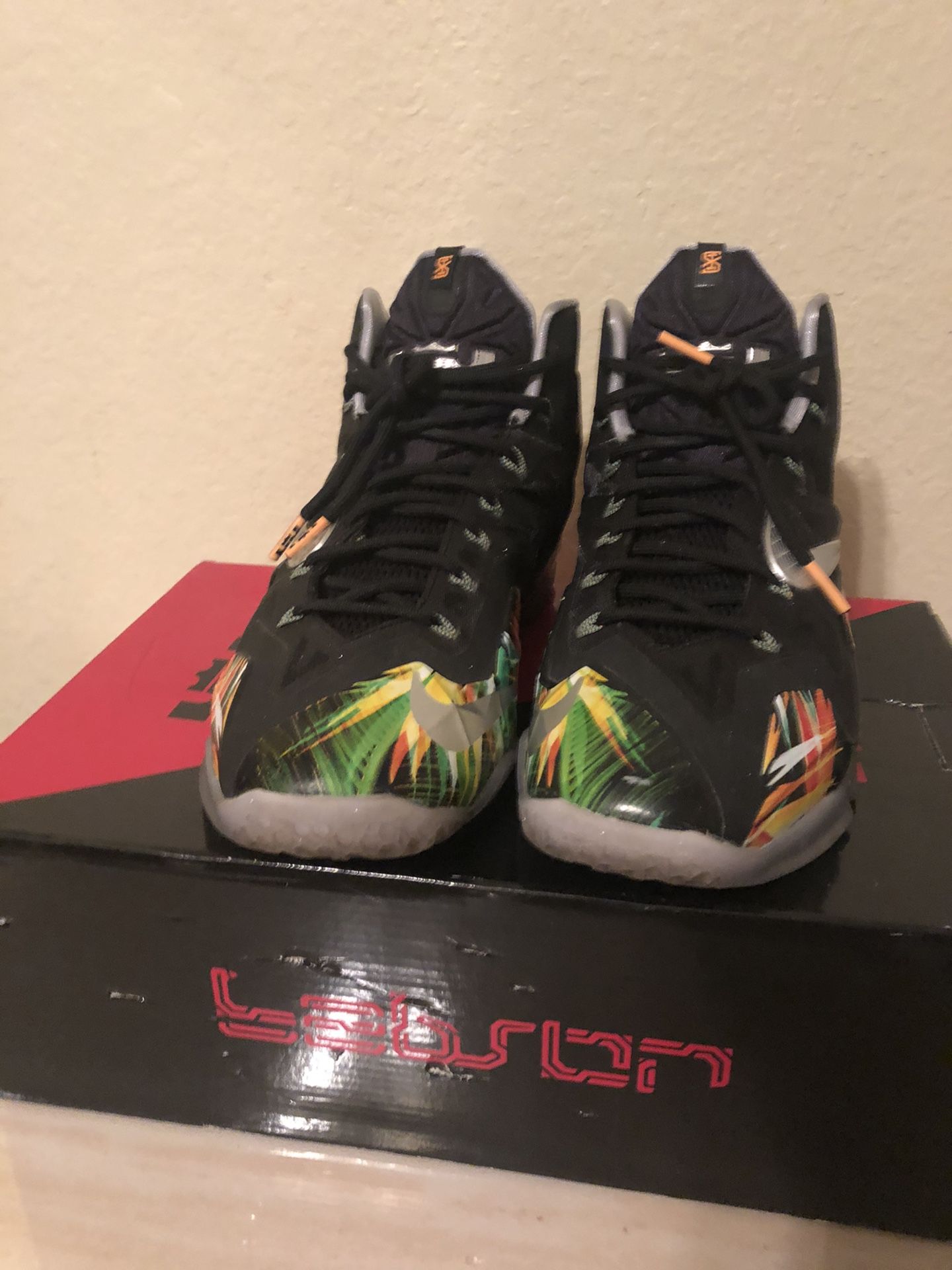 LeBron XI size 9