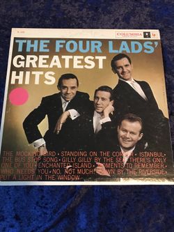 The Four Lads - Greatest Hits LP - 1958 - ORIGINAL VER. OF "ISTANBUL" - CL 1235