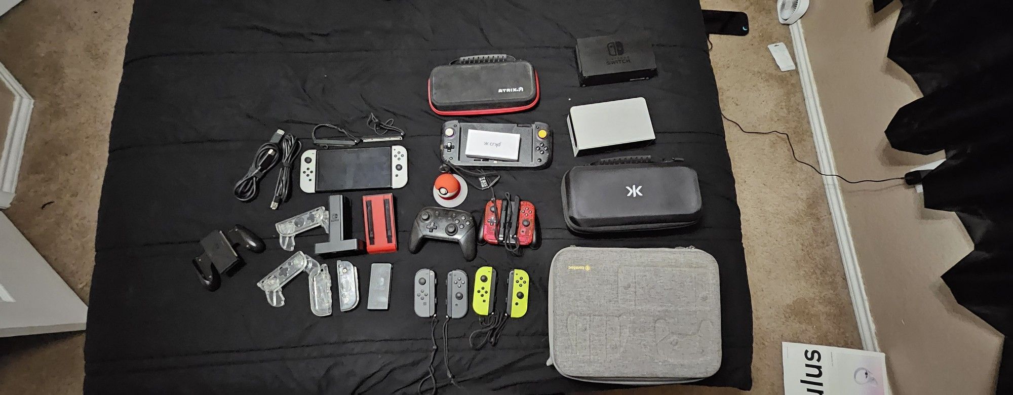 Nintendo Switch OLED and Lots Of Accessories