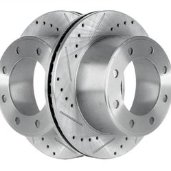 Power Stop Brake Kit (Dual Rear) Left & Right Ford F-350 Super Duty 2005-2012