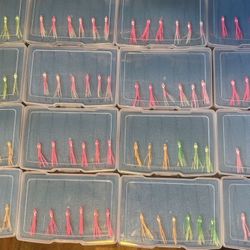 Trout And Kokanee Fishing Micro Hoochie Kits