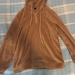 Brown Fuzzy Bear Sweater