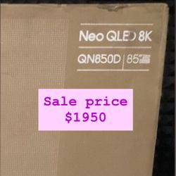Samsung - QN85QN800DFXZA QN85QN850DFXZA 85" Neo QLED 8K AI Upscaling Pro TV