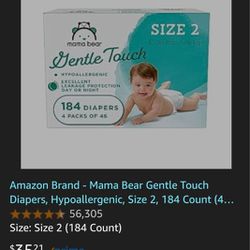 Brand New Size 2 Diapers