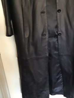 Brand new never been used looks much better than the pictures leather coat lining is removable full link Thumbnail