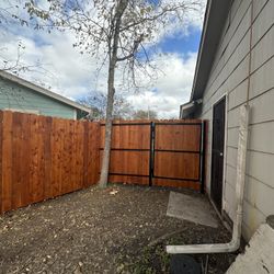 Privacy Fence Stained 