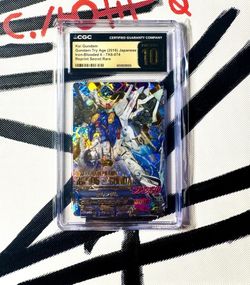 2× CGC PRISTINE 10 POP‑1 Gundam Try Age – Strike Freedom + Ksi – Rare Lot