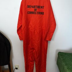 Halloween Prisoner Costume Men’s Size S/M