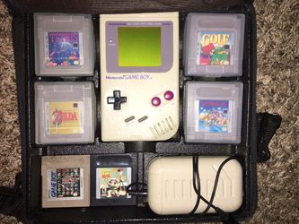 Original Gameboy with case. Works