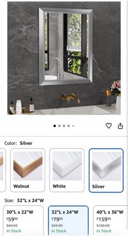 Silver mirror