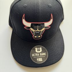 Brand New Black Chicago bulls Hat