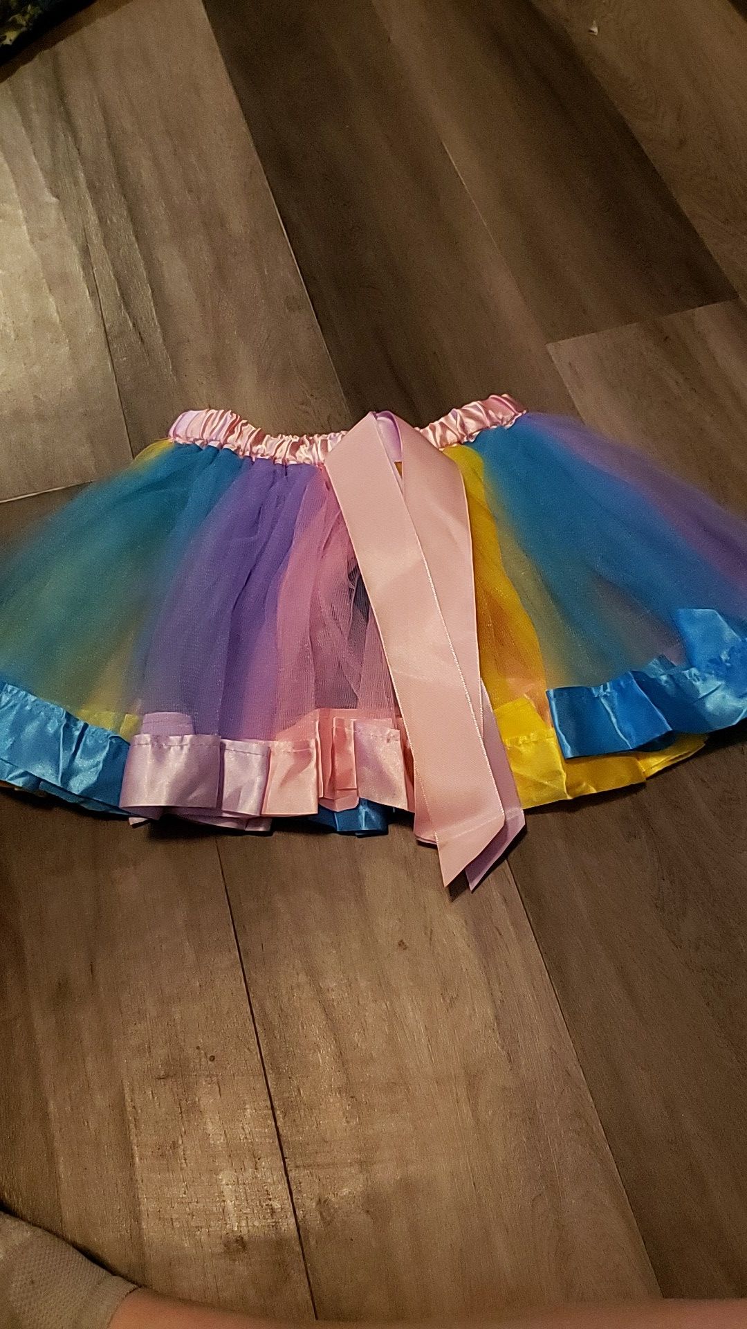 Layered Ballet Rainbow Tutu Skirt