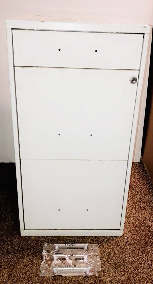 Small White Filing Cabinet