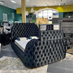 Tv Storage Bed With Fireplace Same Day Delivery No Money Down No Credit Need 0% Interest 